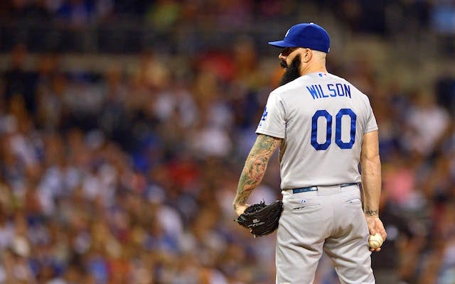 The Dodgers’ decision to cut loose Brian Wilson was about performance, not money. (USATSI)