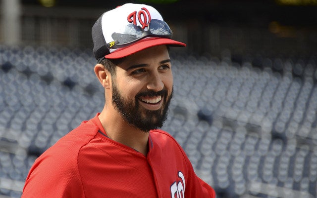 Gio Gonzalez had a little fun during an in-game interview.