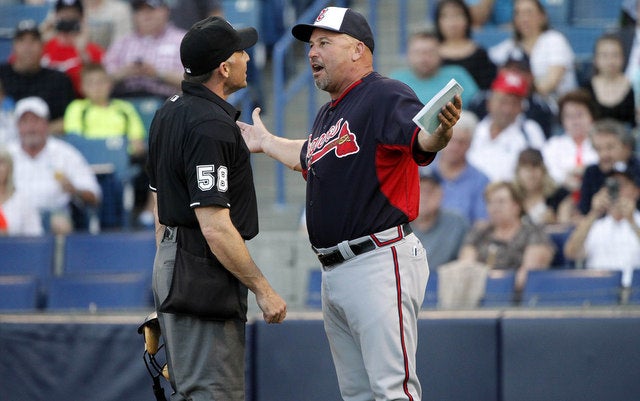 Fredi Gonzalez got tossed on Thursday night.