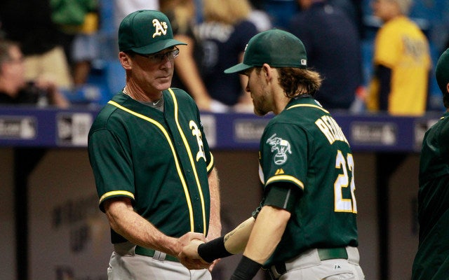 Josh Reddick apologized to Bob Melvin and only Bob Melvin on Friday.