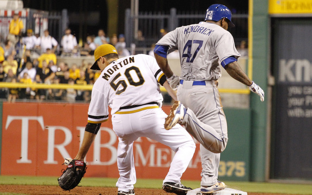 Howie Kendrick is the latest Dodgers infielder to land on the DL.
