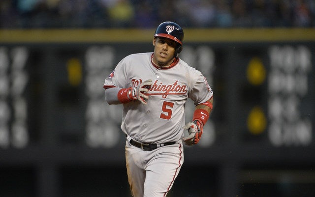 Yunel Escobar has been traded to the Angels.