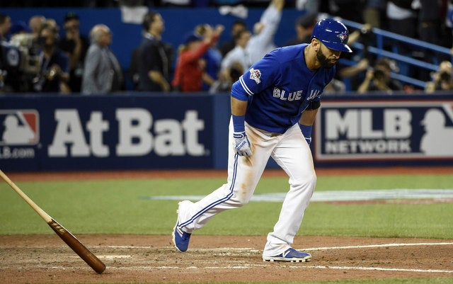 Jose Bautista's bat flip was okay. MLB itself says so.
