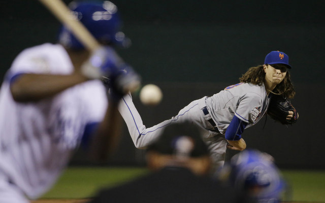 At least one hitter finds Jacon deGrom's hair distracting.