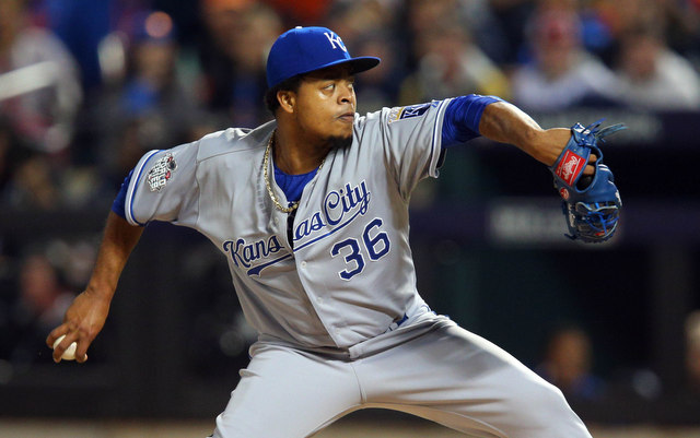 Royals pitcher Edinson Volquez loses father before taking mound