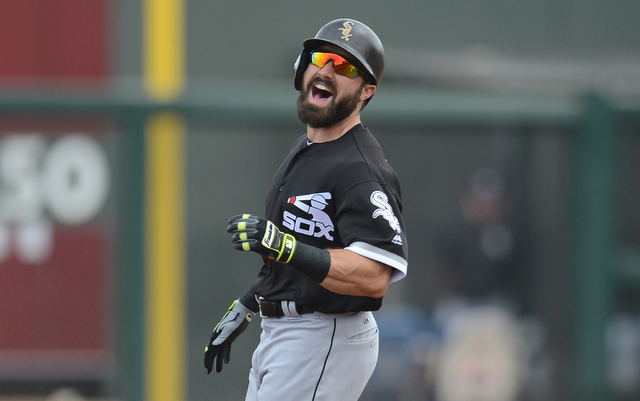 Adam Eaton called 14-year-old Drake LaRoche a 'leader.'