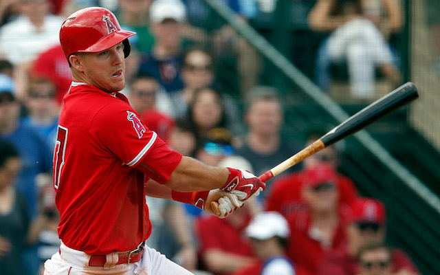 Angels' Mike Trout weighs in on bat-flips - CBSSports.com