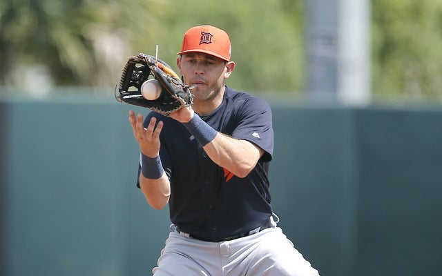Ian Kinsler was part of a 6-4-3 triple play Friday.