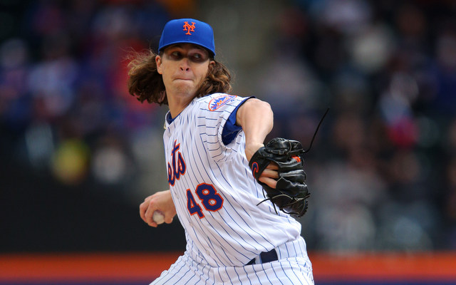 Jacob deGrom was unable to complete his bullpen session Friday.