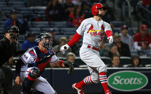 Greg Garcia hit his team's third pinch-hit home run Friday night.