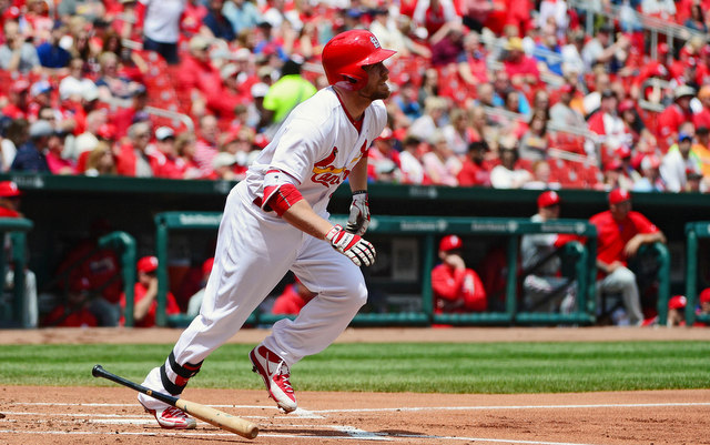 WATCH: Brandon Moss hits longest lefty HR in Busch history, again ...