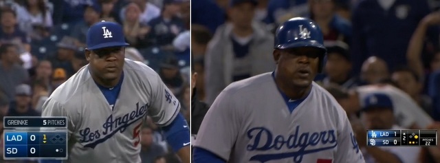 Juan Uribe briefly wears wrong uniform, might just be trying to make us  think we're going crazy