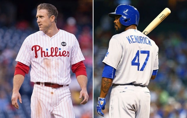 The Dodgers have figure out what to do with Chase Utley and Howie Kendrick later.