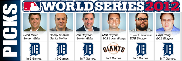 2012 World Series: Detroit Tigers vs. San Francisco Giants - MLB