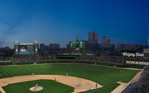 Cubs, city agree on Wrigley Field Jumbotron