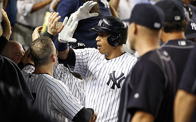 A-Rod has joined Hank Aaron atop a career leaderboard.