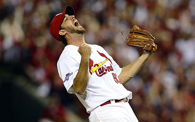 Adam Wainwright again came up huge in the playoffs Wednesday night.