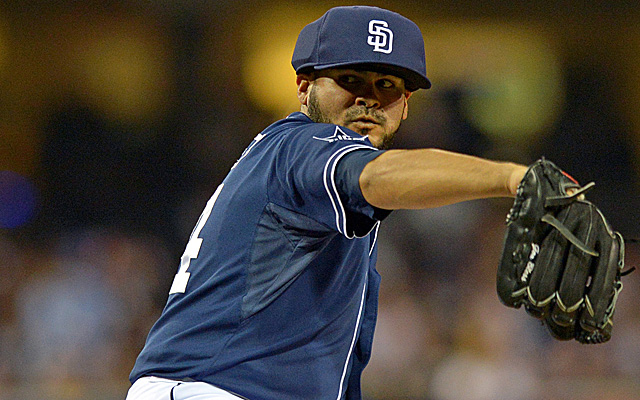 Padres' Alex Torres becomes first player to wear protective hat