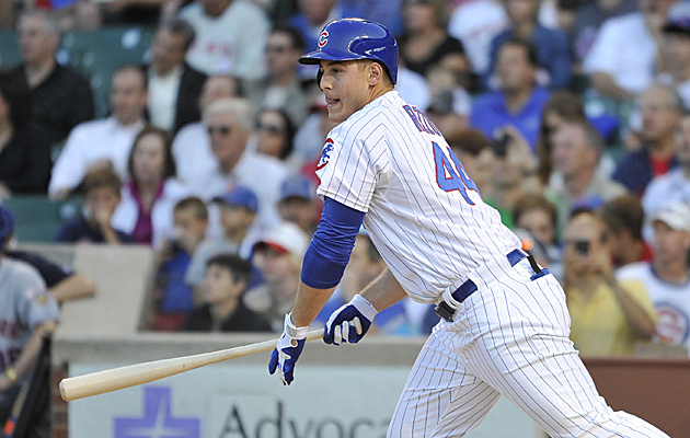 Anthony Rizzo Game-Used Jersey -- Rizzo 2 for 2; 3 RBI, 21st Home