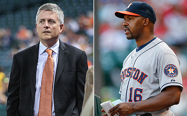 Bo Porter and Jeff Luhnow are reportedly at odds. 