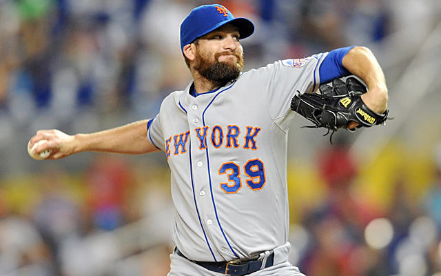 It's likely Bobby Parnell has thrown his last pitch in the 2013 season.