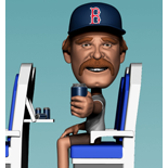 Wade Boggs attends bobblehead night at Trop