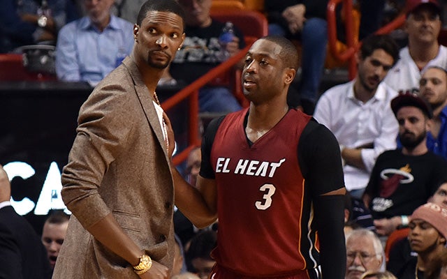 Chris Bosh is still uncertain on a timeline for his return. (USATSI)