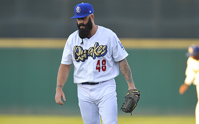 Brian Wilson, on rehab assignment for Rancho Cucamonga.