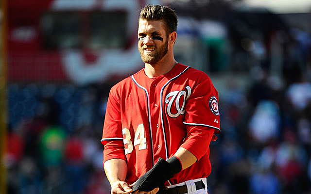 Bryce Harper of Washington Nationals out with torn thumb ligament