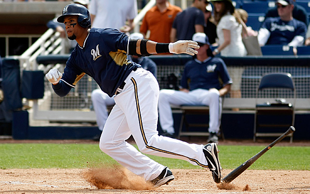 Logan Schafer and Rickie Weeks  Milwaukee brewers, Brewers, Milwaukee