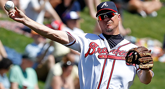 Chipper Jones had a little trouble getting into the Braves spring training  facility - NBC Sports