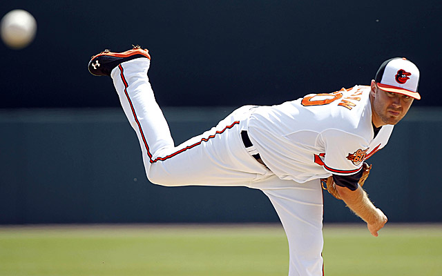 Chris Tillman was Baltimore's opening day starter in 2014.