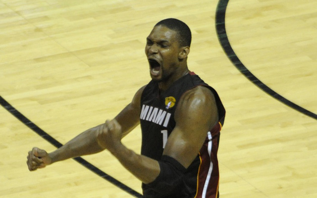 Chris Bosh hit the biggest shot of Game 2.   (USATSI)