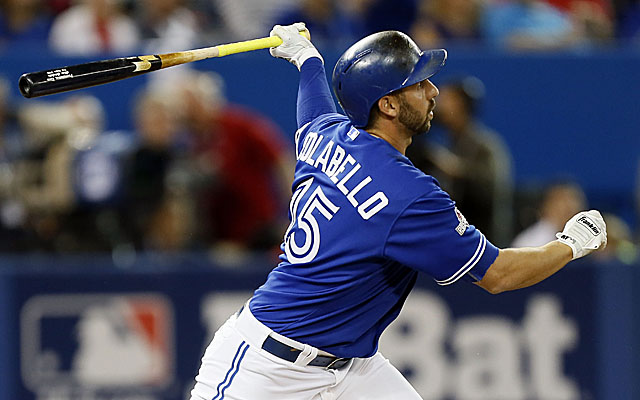 Chris Colabello had a big year for the Blue Jays.