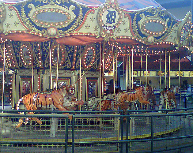 Comerica Carousel, Today's shot is from Comerica park home …