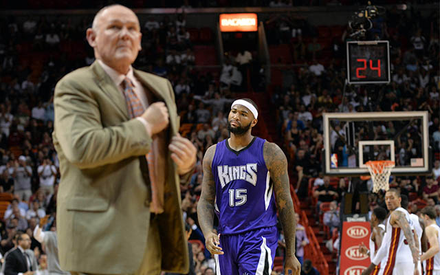 George Karl and DeMarcus Cousins' relationship may be broken.  (USATSI)