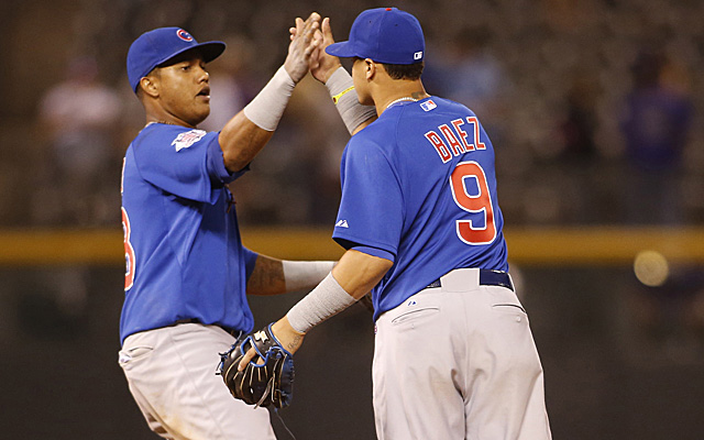 Starlin Castro and Javier Baez could team up the middle for a while in Chicago. (USATSI)