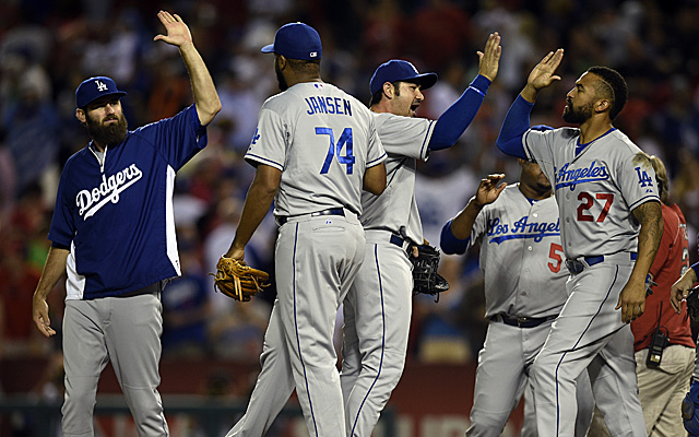 The Dodgers have reason to celebrate Friday night. 