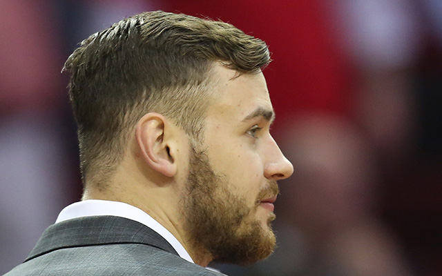 Donatas Motiejunas' back condition has scuttled his trade to Detroit. (USATSI)