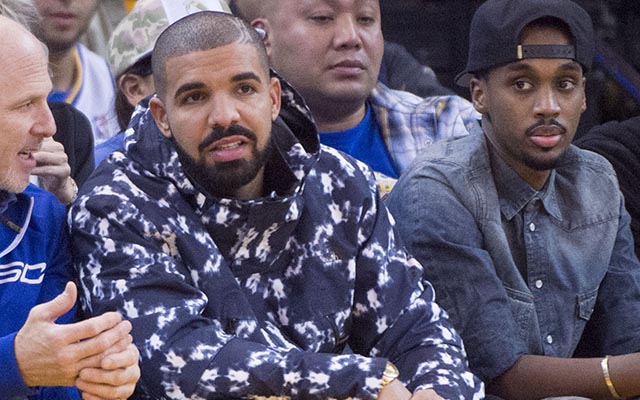 Drake is a big Warriors fan.  (USATSI)