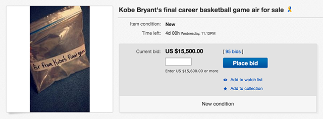 kobe bag for sale