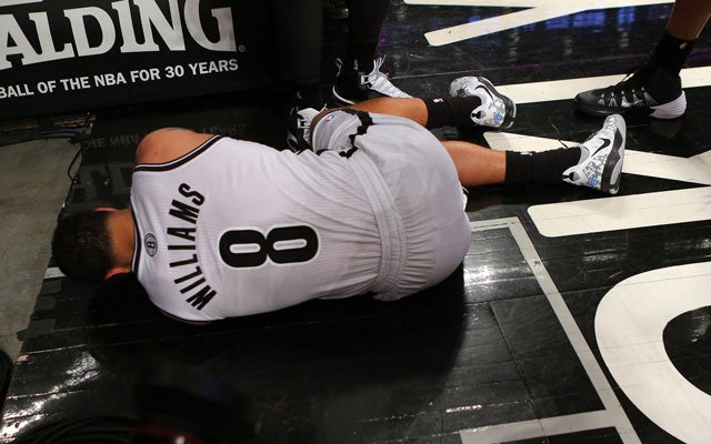 Deron Williams needed two injections on his ankle after rolling it in Game 7. (USATSI)