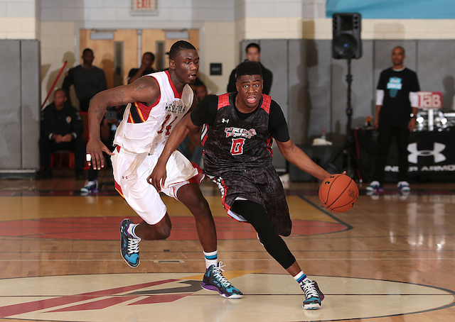 Emmanuel Mudiay was the No. 2-ranked player in the 247Sports Composite. (Under Armour/Kelly Kline)