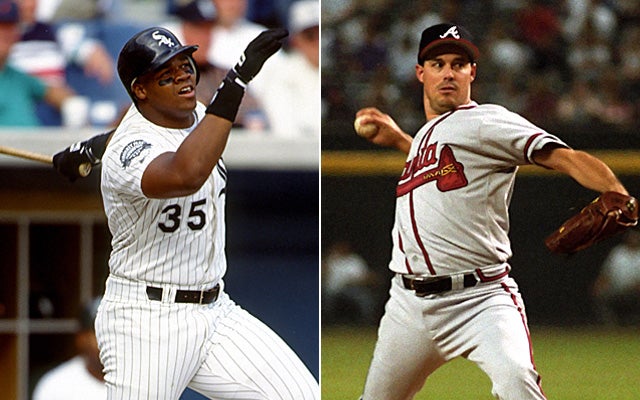Will Frank Thomas and/or Greg Maddux be enshrined next year?