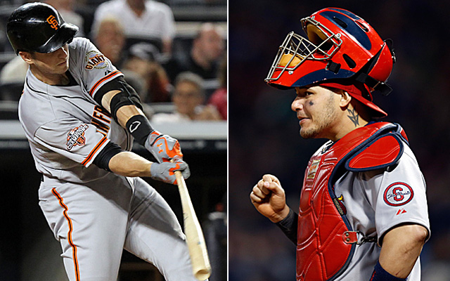 Buster Posey, Yadier Molina, and Salvador Perez Throw Outs (HD