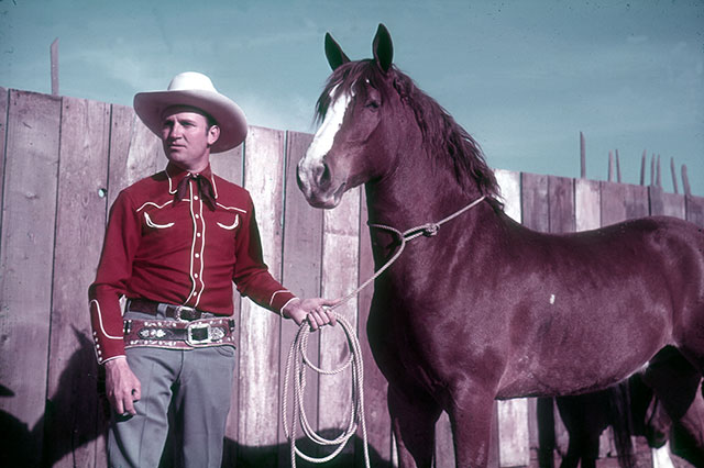 Gene Autry and Champion: A man and his horse. 
