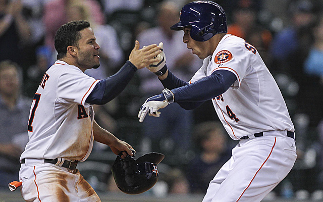 Astros' George Springer 1st Rookie with 7 Home Runs in 7 Games