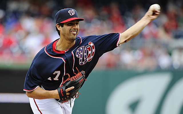 Gio Gonzalez's shoulder woes have landed him on the DL.