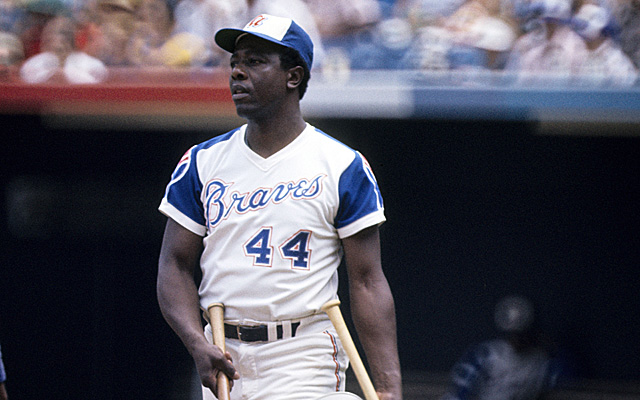 hank aaron baseball jersey