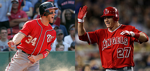Should Mike Trout and/or Bryce Harper make the All-Star Game